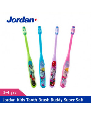 Jordan Kids Tooth Brush Buddy Super Soft, (1- 4 Yrs )