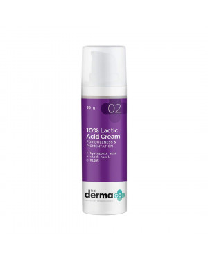 The Derma Co 10% Lactic Acid Cream For Dullness & Pigmentation - 30gm (dermaco)