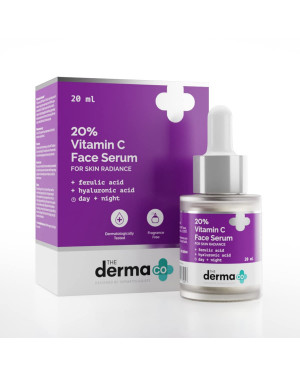 The Derma Co 20% Vitamin C Face Serum for Men and Women for Skin Radiance - 20 ml(dermaco)