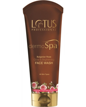 Lotus Dermo Spa Bulgarian Rose Glow and Brightening Enhancing Face Wash (80g)