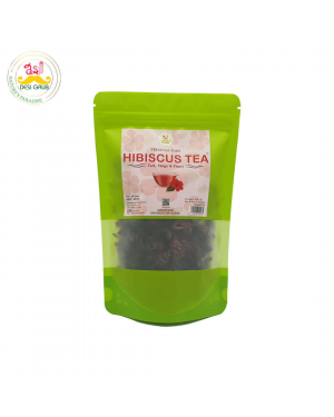 Desi Grub Premium Hibiscus Flower Herbal Tea | Natural Colorant || Used for Iced Tea Cocktails, Mocktail & Syrups - Vegan | 60 Gm (pack of 1)