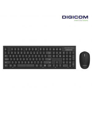 Digicom DG-K75 - Wireless Keyboard + Mouse Combo