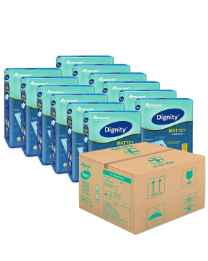 Romsons Dignity Mattey Disposable Underpads, 60x90 cm, 10 Pcs Pack / Cartoon 12 Pack
