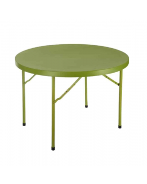 Supreme Disc Blow Molded Round Table (M. Green)