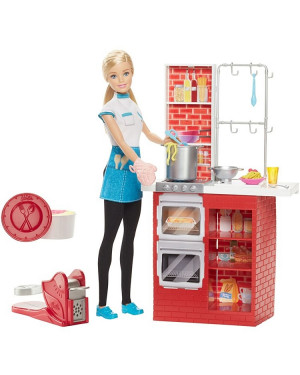 Barbie Spaghetti Chef Doll & Playset - DMC36