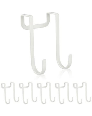 Laughing Buddha - Over The Cabinet Door Double Hooks for Kitchen, Cabinet, Drawer, Bathroom, Wardrobe (1 pc)