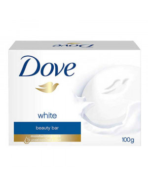 Dove White Beauty Soap Bar 100gm
