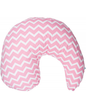 Dr. Brown's BF301 Gia Pillow Cover, Pink Chevron