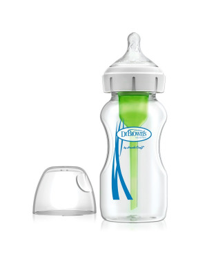 Dr. Brown’s WB91700-P4 Natural Flow Options Anti-colic GLASS Baby Bottle
