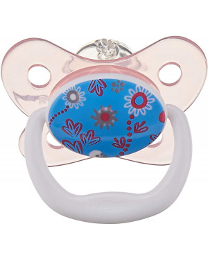 Dr Brown's PV21304-SPX Prevent Butterfly Shield Pacifier - Stage 2 * 6-12M - Pink, 1-Pack