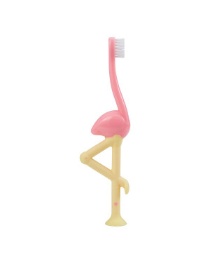 Dr. Brown’s HG058-p4 Toddler Toothbrush, Flamingo, Pink