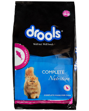 Drools- Cat Food Mackerel - 3kg