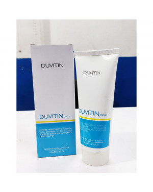 Duvitin Moisturizing Cream - With Intense Mositurising Formula - For Long Lasting Intense Moisturisation - 100gm