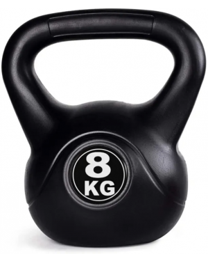 Kettlebells For Strength Training, 8 Kg Kettlebell Weights Vinyl Coated Iron-coated For Floor And Equipment Kettlebell Weight Sets
