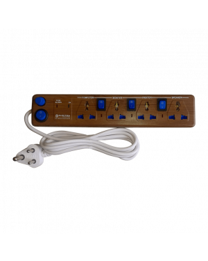 Electra Electric Spike Guard 4 Way Socket With 4 Switch