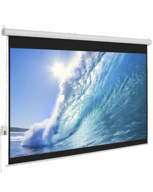 GoldKist Neptune - Electric Screen Athena Matte White - Electrical Screen 60"X80" 100" (5feet height, 6.7feet width)