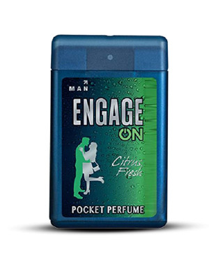Engage pocket perfume citrus fresh 17ml(M)