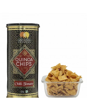 Essential Living Quinoa Chips Chilli Tomato 55g