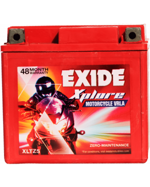 Exide Xplore XLTZ4 Motorcycle VRLA Battery 12V-3AH