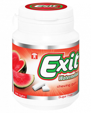 Exit Watermelon Sugar Free Chewing Gum 60.8g