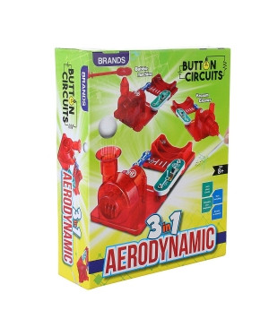 3 in 1 Aerodynamic Button Circuit Game