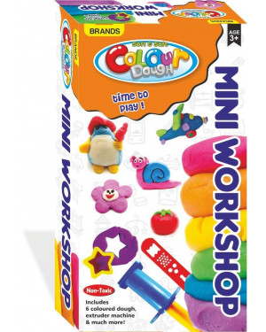 Brands Colour Dough Mini Workshop Attractive Toy for Fun Ideal for 3 Year + Kid Non Toxic