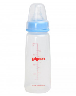 Pigeon Peristaltic Nursing Bottle Kpp Nipple M - 200ml (BLUE) 88025