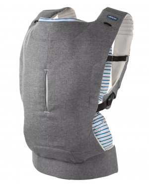 Chicco Myamaki Baby Carrier Complete Grey Stripes