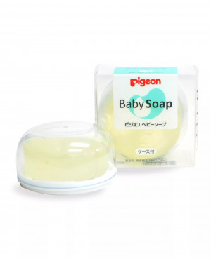 Pigeon Baby Transparent Soap with Case, 80g