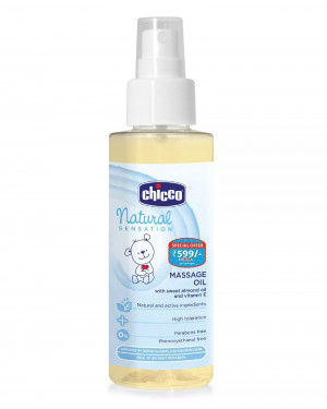 Chicco Natural Sensation Body Massage Oil 100 ml