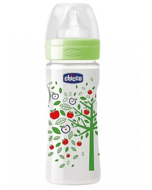 Chicco Well Being Feeding Bottle Green 250 ml