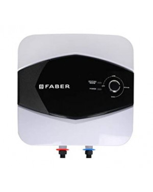 Faber 15 Ltrs Water Heater FWG GLITZ ( WHITE+BLACK)