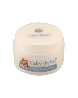 Calix Herbal Facial Massage Cream for Skin Lightening, Brightening and Moisturizing, 250g