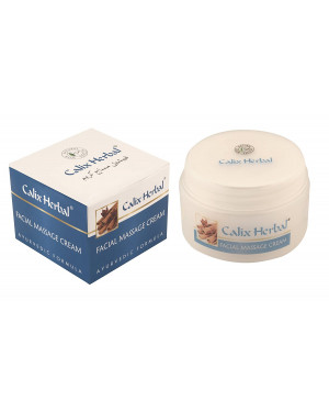 Calix Herbal Facial Massage Cream for Skin Lightening, Brightening and Moisturizing, 50 g