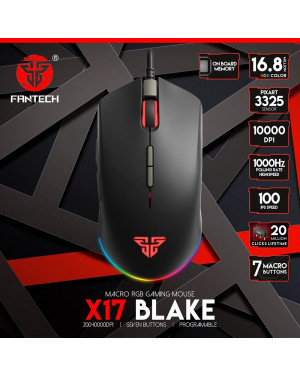 Fantech X17 Blake Professional Wired Gaming Mouse