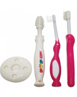 Farlin Tooth Brush 3 Stage Trainer Toothbrush Set BF-118A