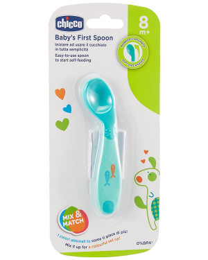 Chicco First Spoon 8M+ Boy 