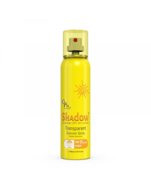 Fix Derma Shadow Sunscreen SPF 30+ Lotion Transparent Suncare Spray 100ml