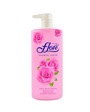 Flore Herbal Shower Cream Rose Brightening 500 Ml
