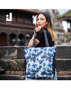 Jholaa Tote Bag for Woman - Fancy Bag Blue