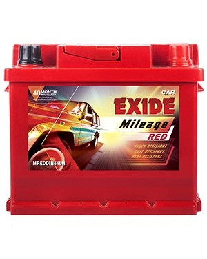 EXIDE Mileage 44AH Battery FMLO-MLDIN 44R 