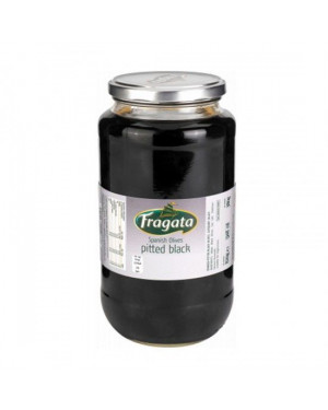Fragata Pitted Black Olives 900gm