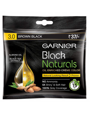 Garnier Black Naturals hair Color, Shade-3
