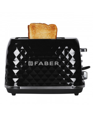 Faber FT 950W DLX BK 950-Watt 2-Slice Pop-up Toaster (Black)
