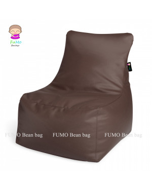 FUMO Premium Quality Lounger Bean bag - XXXL (Brown)
