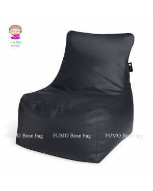 FUMO Super Premium Lounger Bean bag - XXXL (Black)