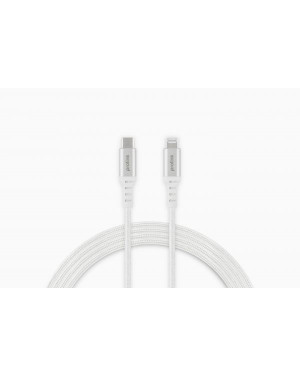 Prolink GCL-30-01 30W USB-C to Lightning PD Cable Nylon braided Fast Charge iPhone 1M (White)