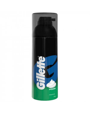 Gillette Classic Menthol Shaving Foam - 196 gm