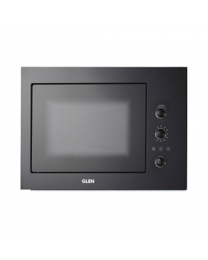 Glen Mo 676 Micorwave Oven - Built In Microwave with Grill 25Ltr Glass Finish (MO 676)