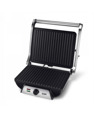 Glen Sa 3031 Sandwich Maker Grill - Electric Contact Grill & Sandwich Maker with 180-degree opening, Non-Stick Plates, 2000w